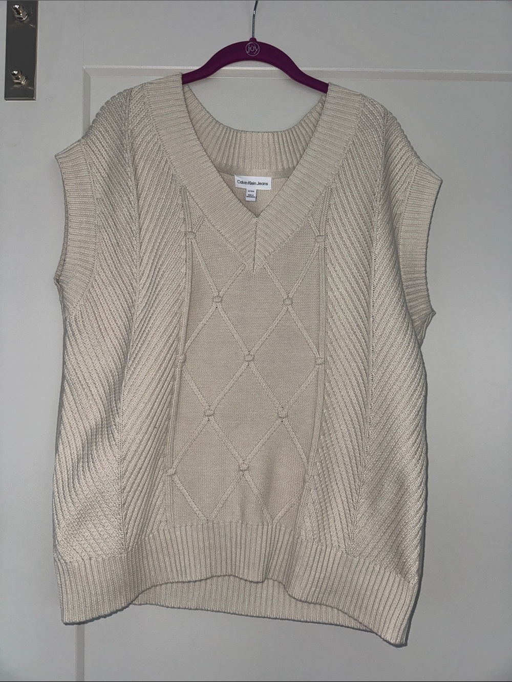 Calvin Klein sweater vest size xl